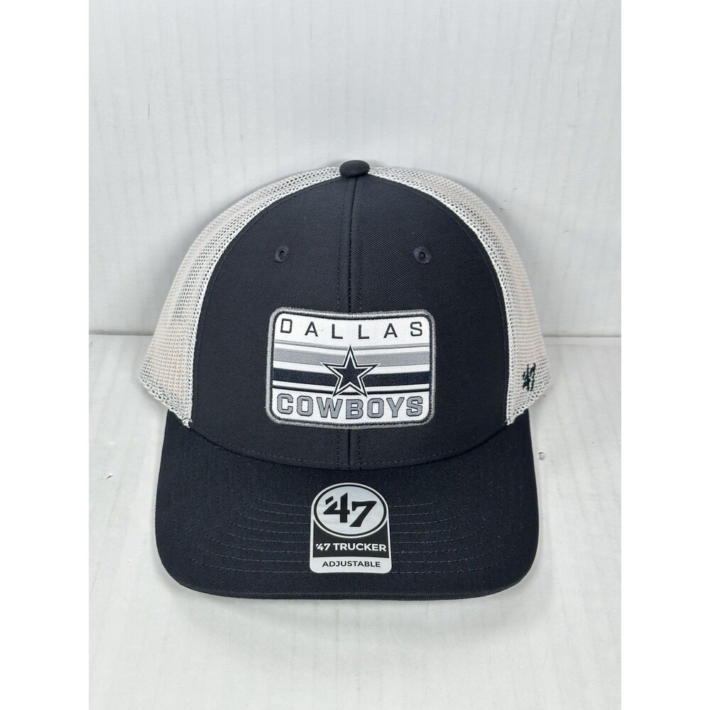 Dallas Cowboys '47 Brand NFL Drifter Trucker Snapback Adjustable Hat Cap NWT